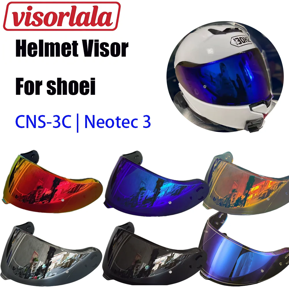 Neotec 3 CNS-3C Motorcycle Helmet Visor for SHOEI Neotec3 CNS-3C visor Moto Interchangeable High Quality Full Face Replacement
Neotec 3 CNS-3C Motorcycle Helmet Visor for SHOEI Neotec3 CNS-3C visor Moto Interchangeable High Quality Full Face Replacement
