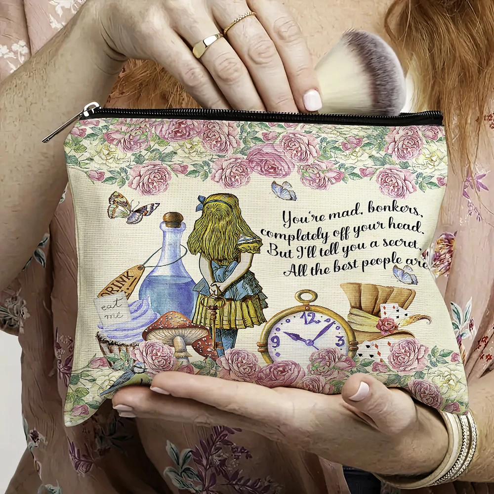 Cartoon Girl Cosmetic Bag Makeup Bag Double Print Women Bridesmaid Wedding Handbag Lady Travel Organizer Toilet Wash Wallet
Cartoon Girl Cosmetic Bag Makeup Bag Double Print Women Bridesmaid Wedding Handbag Lady Travel Organizer Toilet Wash Wallet