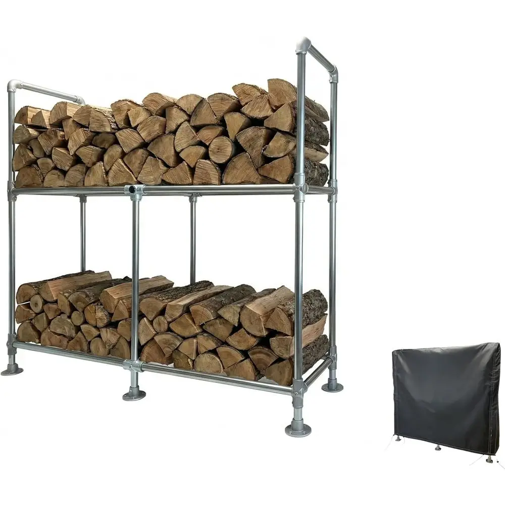 4-тонная усиленная стойка для дров с двухслойной конструкцией, оснащена чехлом для дров, грузоподъемность 2200 фунтов. Подходит или нет
4-тонная усиленная стойка для дров с двухслойной конструкцией, оснащена чехлом для дров, грузоподъемность 2200 фунтов. Подходит или нет