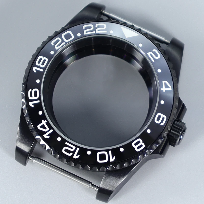 Black PVD 40mm High-Quality Watch Case Sapphire Glass For Nh35 Nh36 Nh34Nh38 Eta2824 Miyota8215 Movement 28.5mmDial SUB GMT Case
Black PVD 40mm High-Quality Watch Case Sapphire Glass For Nh35 Nh36 Nh34Nh38 Eta2824 Miyota8215 Movement 28.5mmDial SUB GMT Case