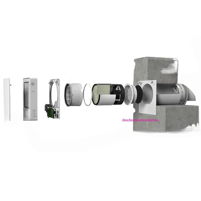 Unpiped Air Recovery Erv Energy Вентиляционный вентилятор HRV Вентиляционная стена
Unpiped Air Recovery Erv Energy Вентиляционный вентилятор HRV Вентиляционная стена