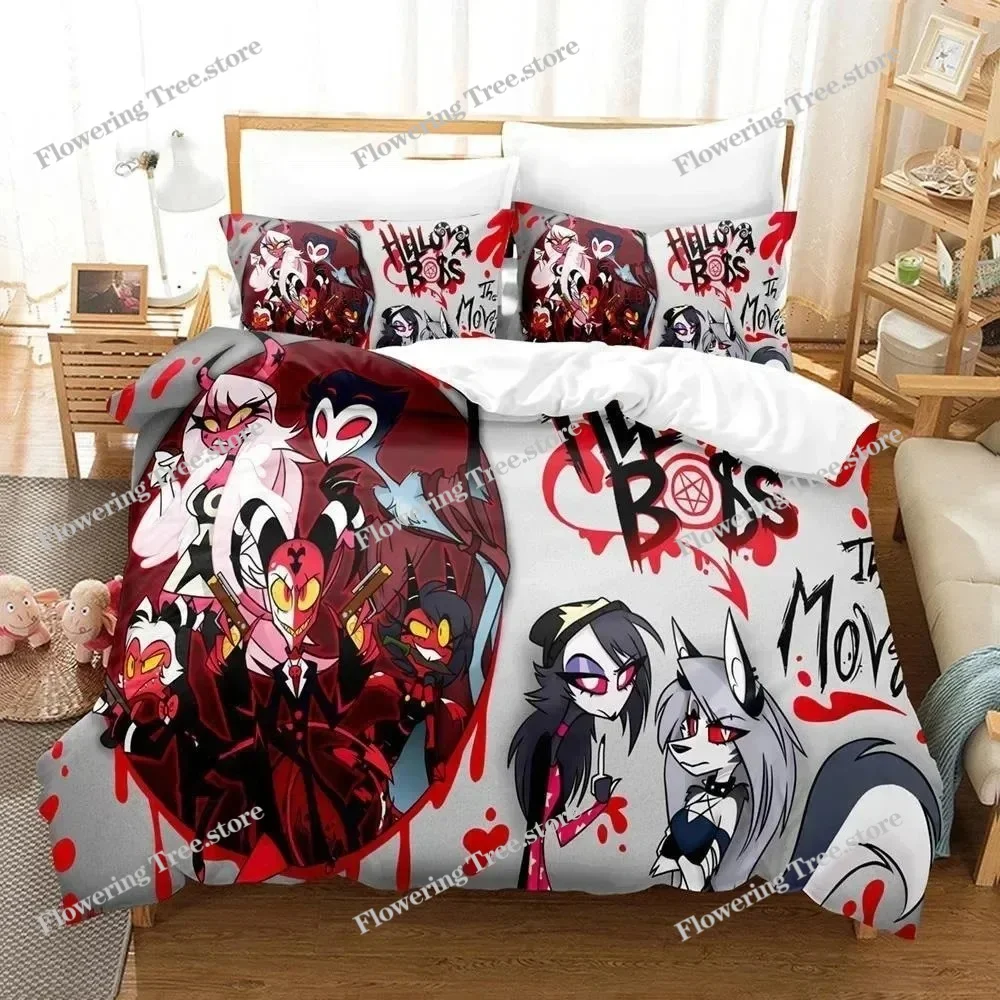 3D Printed Helluva Boss Bedding Set Duvet Cover Cover Single Twin Quilt Adult Kids Bedclothes Duvetcover Sets Home Textile
3D Printed Helluva Boss Bedding Set Duvet Cover Cover Single Twin Quilt Adult Kids Bedclothes Duvetcover Sets Home Textile
