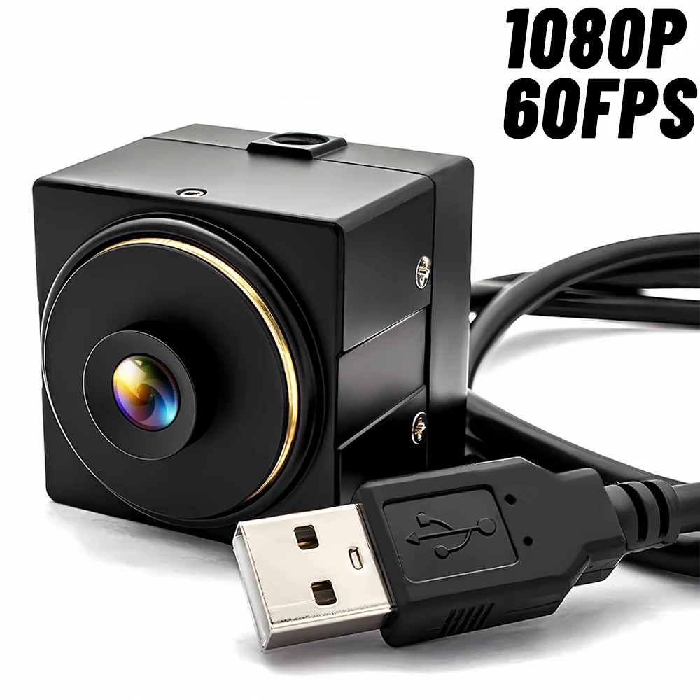 WGWK 1080P Full HD 60FPS USB Camera High Speed UVC Plug Play PC Webcam 3.0mm 85° M12 Lens For Golf Swing Machine Vision System
WGWK 1080P Full HD 60FPS USB Camera High Speed UVC Plug Play PC Webcam 3.0mm 85° M12 Lens For Golf Swing Machine Vision System