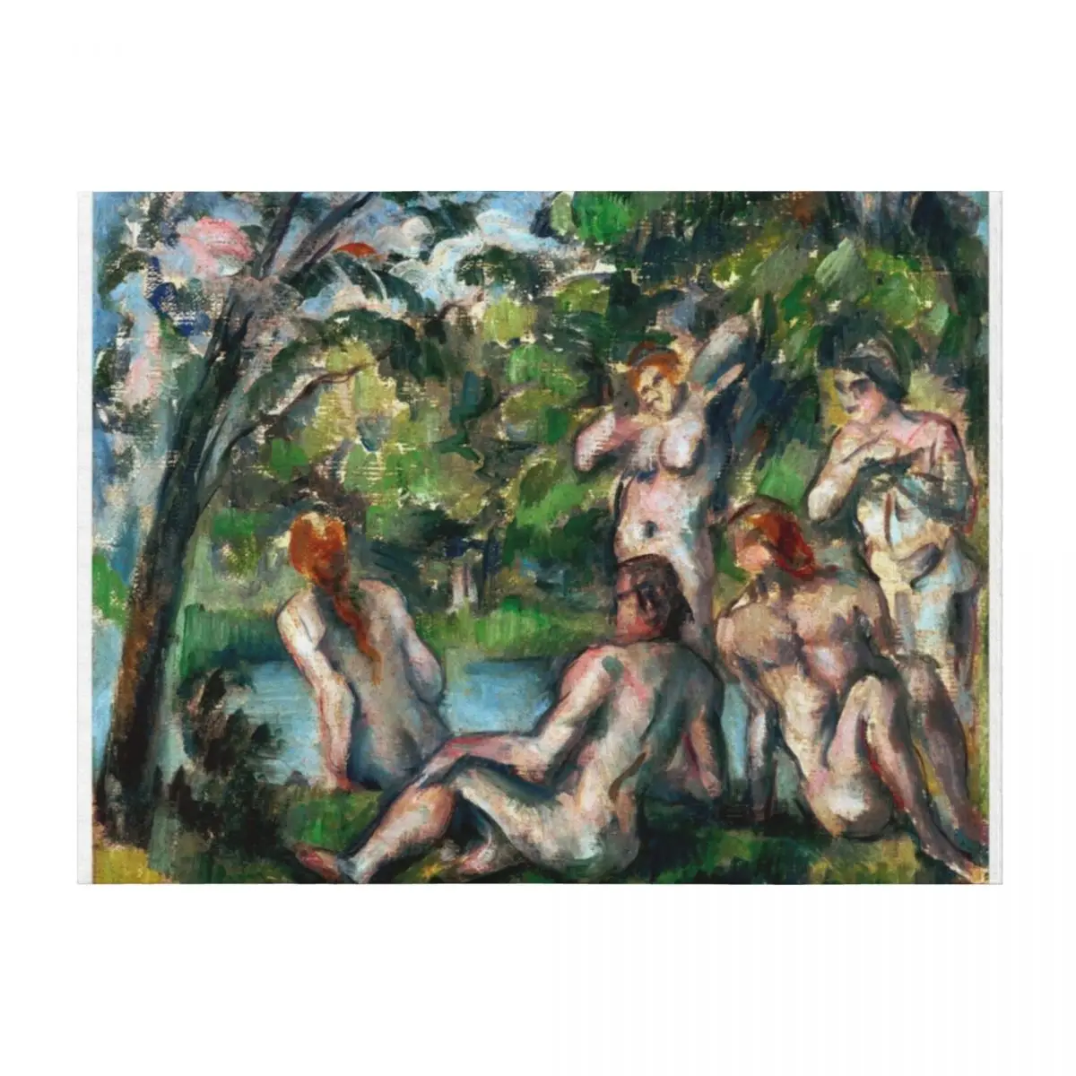 1887 - Paul Cezanne - Bathers Throw Blanket Flannel Fabric Retros Soft Plush Plaid Flannels Blankets
1887 - Paul Cezanne - Bathers Throw Blanket Flannel Fabric Retros Soft Plush Plaid Flannels Blankets