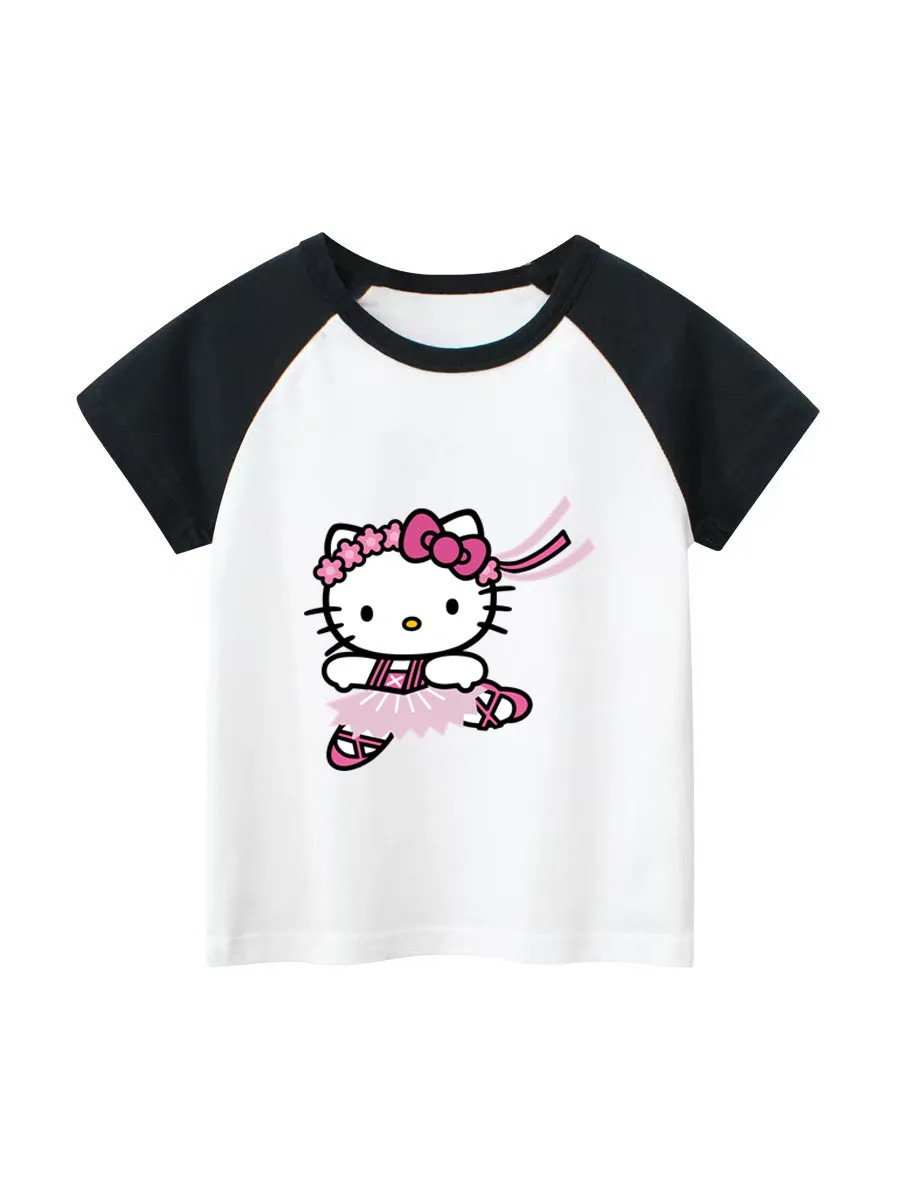 Hello Kitty Birthday Figure T-shirt for Children Cute Cartoon White Tee Top Kawaii Cotton Short Sleeve Girls Short Sleeve Gift
Hello Kitty Birthday Figure T-shirt for Children Cute Cartoon White Tee Top Kawaii Cotton Short Sleeve Girls Short Sleeve Gift