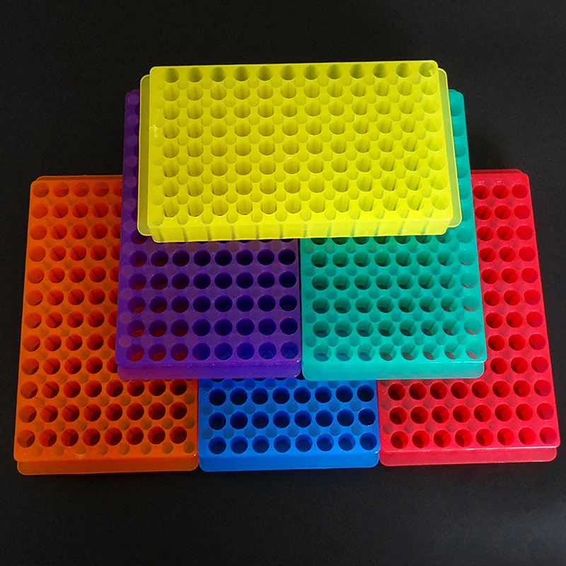 96 Hole Plastic Centrifugal Test Tube Rack 2 Side 0.5ml/1.5ml/2ml Centrifuge Vial Tube Bracket Laboratory Supplies PCR Tube Rack
96 Hole Plastic Centrifugal Test Tube Rack 2 Side 0.5ml/1.5ml/2ml Centrifuge Vial Tube Bracket Laboratory Supplies PCR Tube Rack