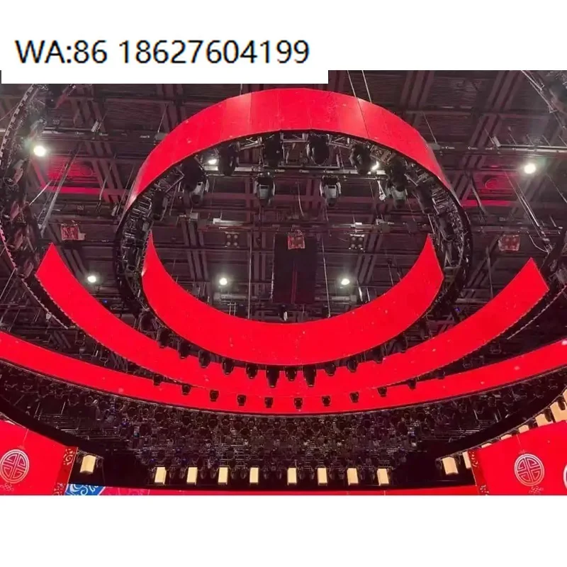 LED SignageP1.8 P2.5 P3 P4 360 Degree Soft Circle Round Cylinder Column Circular Rollable Curved Flexible Video Display Scre
LED SignageP1.8 P2.5 P3 P4 360 Degree Soft Circle Round Cylinder Column Circular Rollable Curved Flexible Video Display Scre