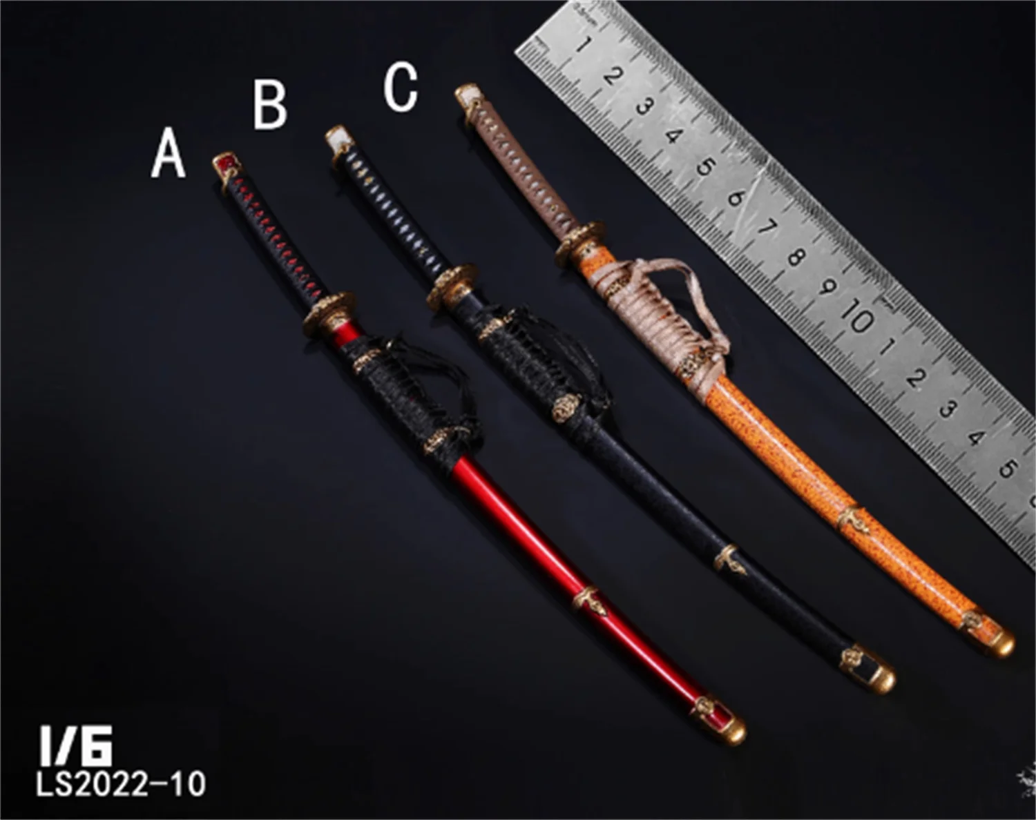 LS2022-10 1/6 Samurai Sword Metal Knife Model Katana Anime toys For 12Inch Action Figure Body Accessories Exquisite Ornaments
LS2022-10 1/6 Samurai Sword Metal Knife Model Katana Anime toys For 12Inch Action Figure Body Accessories Exquisite Ornaments
