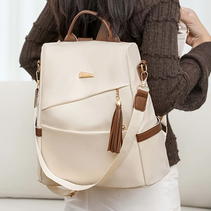 Luxury Women's Backpacks Waterproof Nylon Shoulder Bags Large Capacity Zipper Travel Backpack Commuting
Luxury Women's Backpacks Waterproof Nylon Shoulder Bags Large Capacity Zipper Travel Backpack Commuting