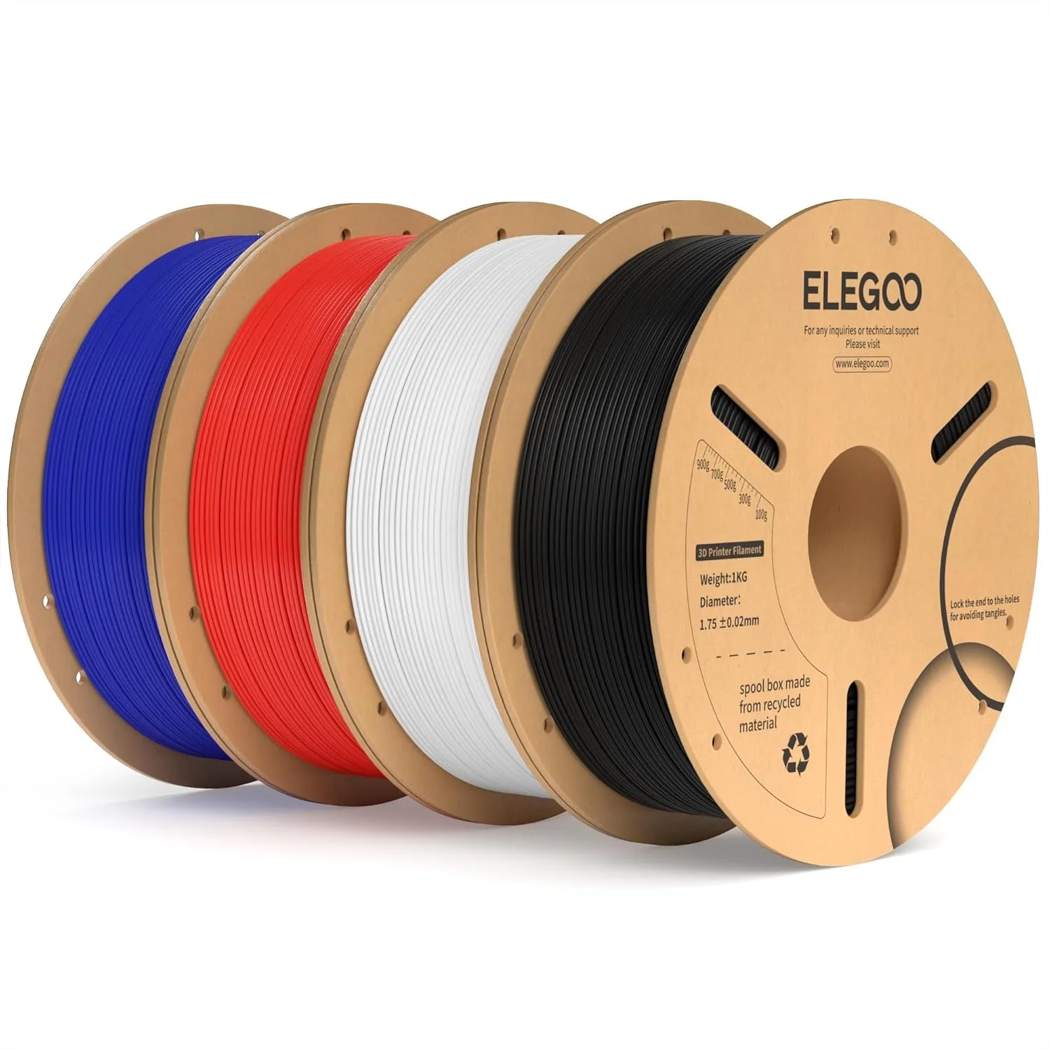 PLA Plus Filament 1.75mm Bundle 4KG, Tough 3D Printer Filament Dimensional Accuracy +/- 0.02mm, 4 Pack 1kg Spool for Most FDM 3D
PLA Plus Filament 1.75mm Bundle 4KG, Tough 3D Printer Filament Dimensional Accuracy +/- 0.02mm, 4 Pack 1kg Spool for Most FDM 3D