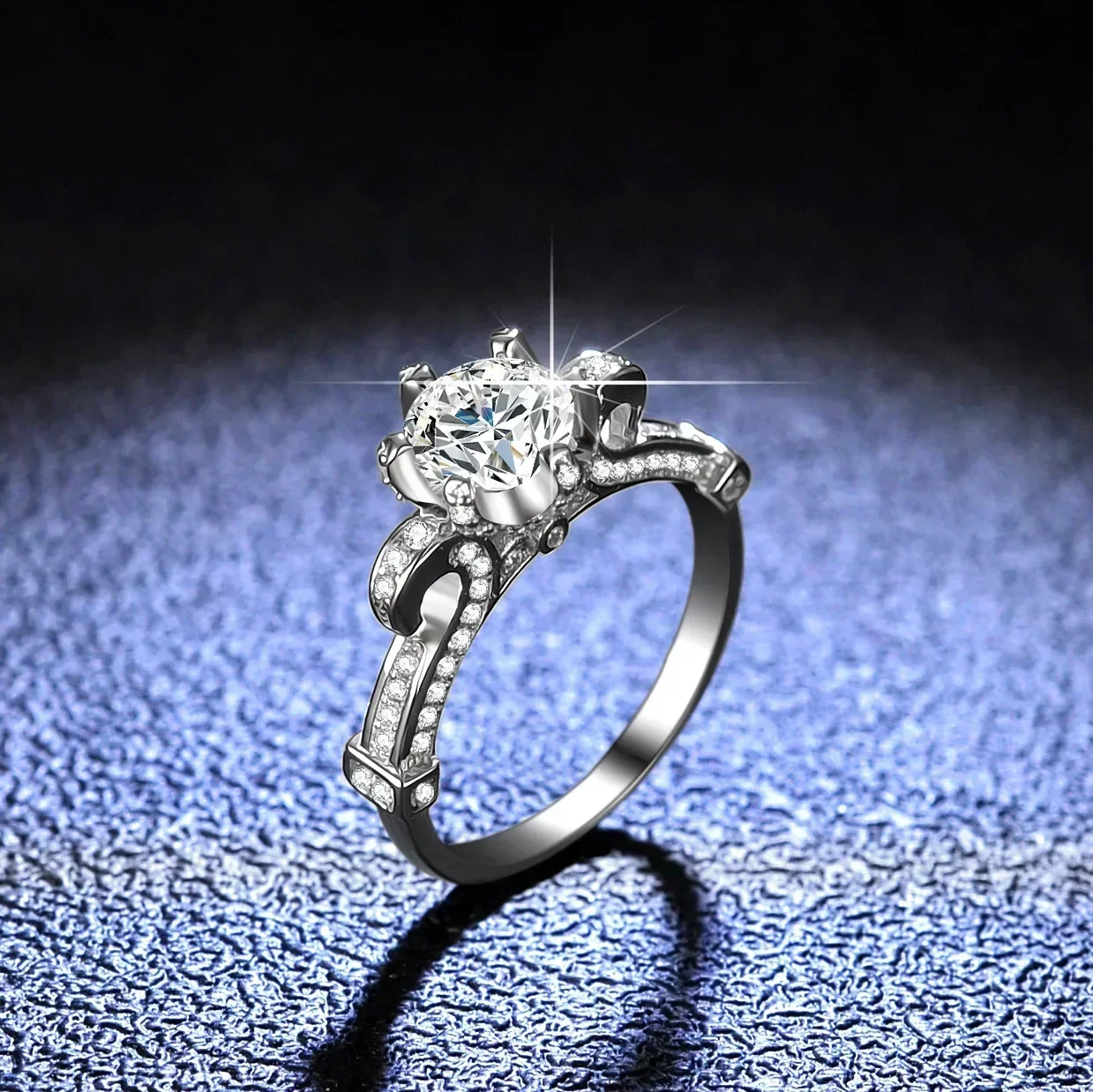 Women's Unique Gorgeous PT950 Platinum Ring VVS 1CT Moissanite Diamond Engagement Wedding Band Promise Gift Jewelry Accessories
Women's Unique Gorgeous PT950 Platinum Ring VVS 1CT Moissanite Diamond Engagement Wedding Band Promise Gift Jewelry Accessories