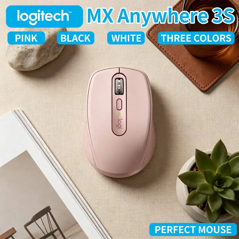 Office MX Anywhere 3S - 8000 DPI, 3-Device Bluetooth, Fast Charge, Perfect for Grocery Store Desk & Daily Routine Work
Office MX Anywhere 3S - 8000 DPI, 3-Device Bluetooth, Fast Charge, Perfect for Grocery Store Desk & Daily Routine Work