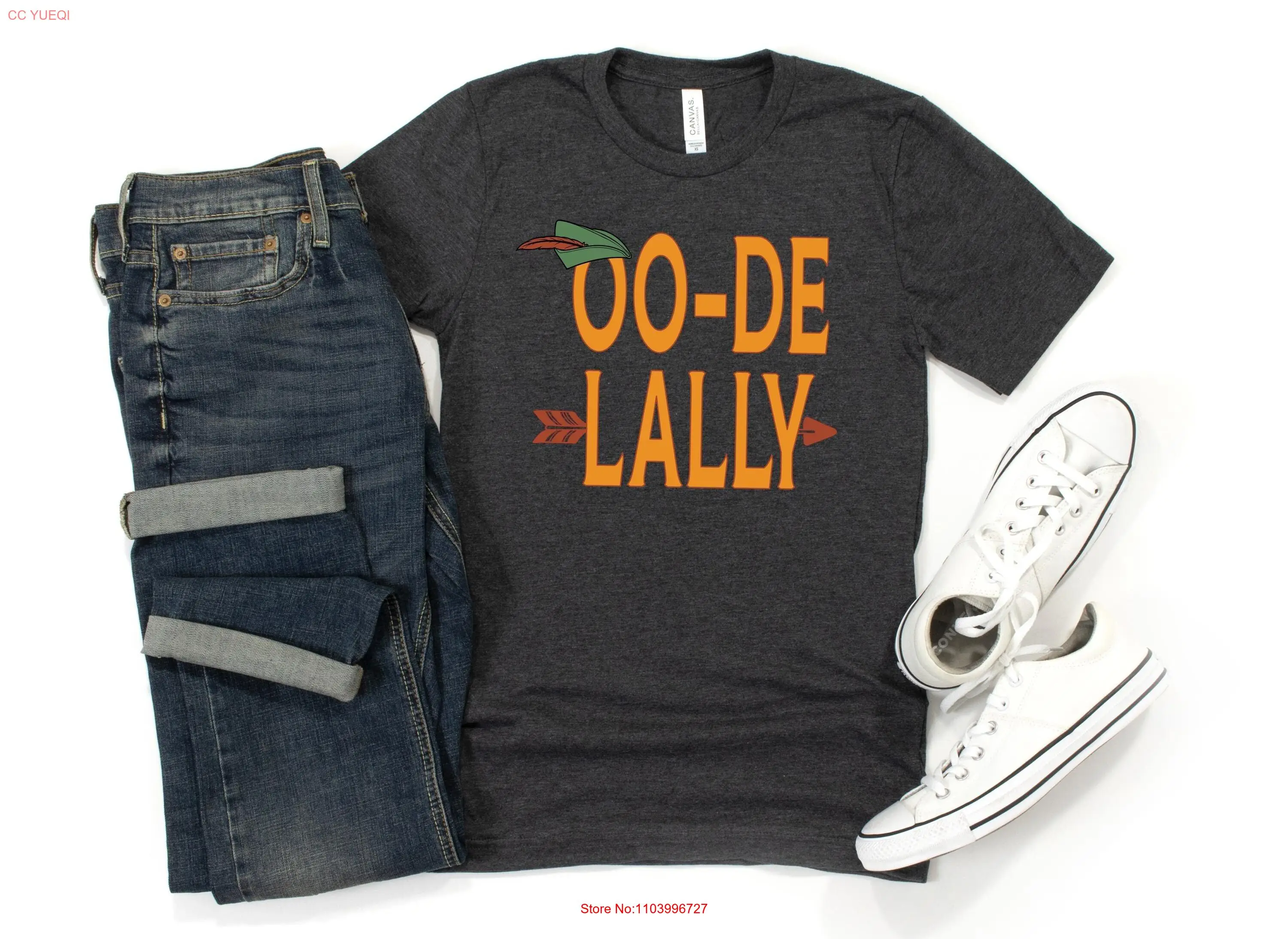 Oo De Lally Adult T Shirt long or short sleeves 
Oo De Lally Adult T Shirt long or short sleeves