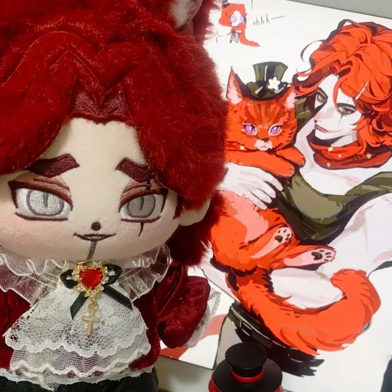 20 см аниме игра Identity V плакучий клоун косплей хлопковая кукла тело с ушками хвост коллекция фанатов мягкие плюшевые игрушки фигурки подарки
20 см аниме игра Identity V плакучий клоун косплей хлопковая кукла тело с ушками хвост коллекция фанатов мягкие плюшевые игрушки фигурки подарки