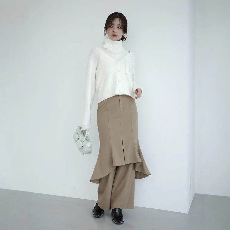 Torowee 25 New Fashionable Casual Pants High Waist Polyester Fiber Other Materials Ladies Cuffed Straight Leg Trousers
Torowee 25 New Fashionable Casual Pants High Waist Polyester Fiber Other Materials Ladies Cuffed Straight Leg Trousers