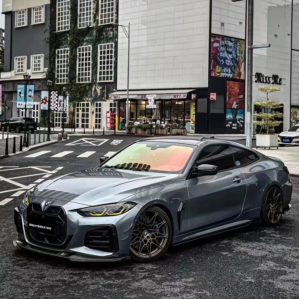 Light Grey Glossy Metallic Vinyl Car Wrap with PET Backing Durable Gloss Finish DIY Car Decal Wrap
Light Grey Glossy Metallic Vinyl Car Wrap with PET Backing Durable Gloss Finish DIY Car Decal Wrap