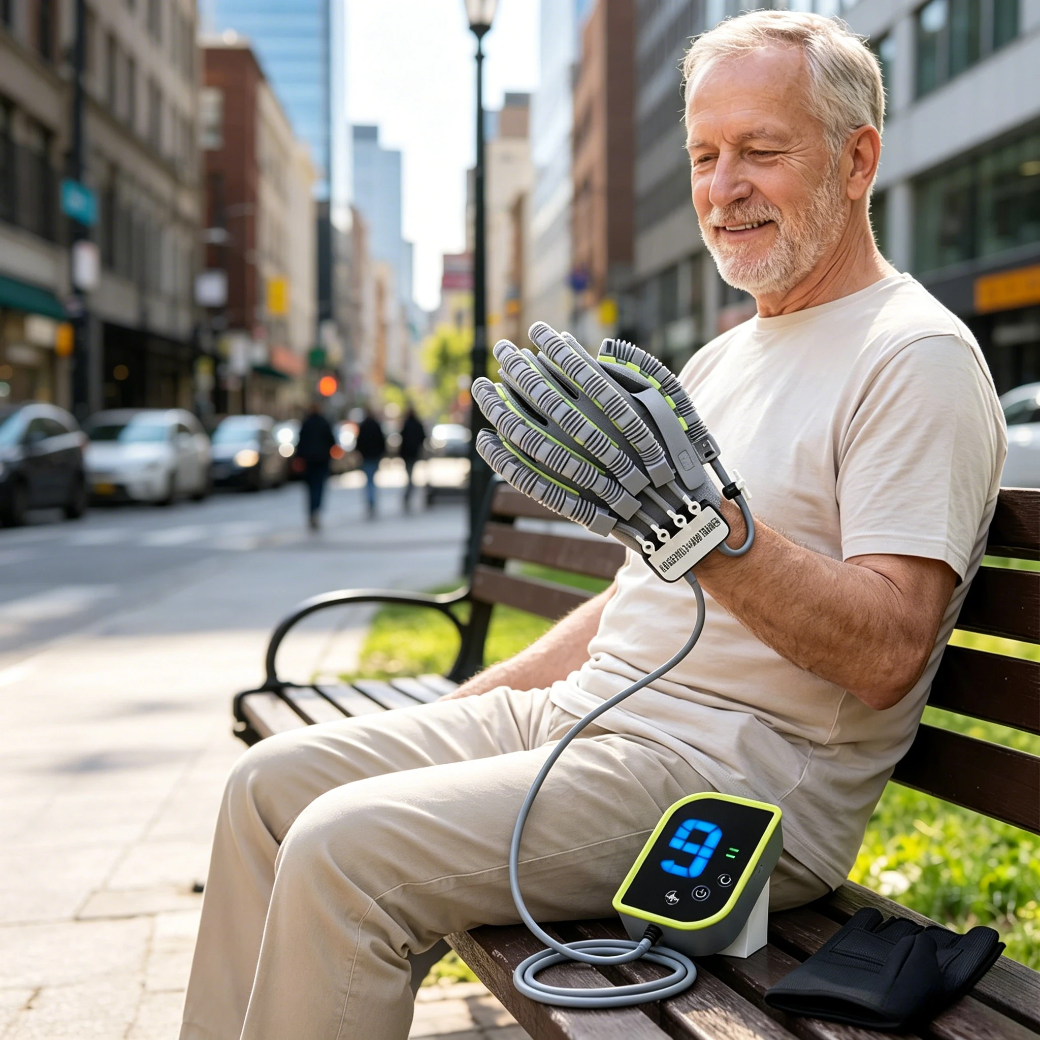 Rehabilitation Hand Training Glove Stroke Hemiplegia Finger Trainer Exercise Robot Gloves Bone Care Support Equipment Left Right
Rehabilitation Hand Training Glove Stroke Hemiplegia Finger Trainer Exercise Robot Gloves Bone Care Support Equipment Left Right