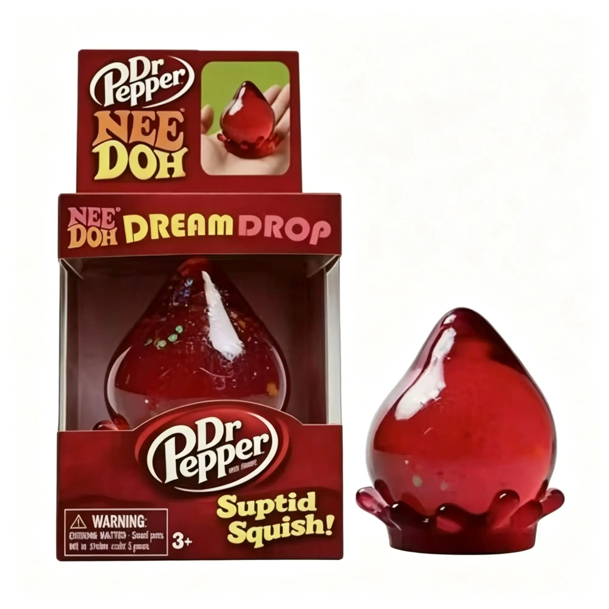 Schylling Dr Pepper NeeDoh Dream Drop Squishy Stress Toy, Ultra Soft Sparkle Fidget Squeeze Ball, Anxiety Relief Sensory Toy for Kids & Adults, Non-Toxic, Ages
Schylling Dr Pepper NeeDoh Dream Drop Squishy Stress Toy, Ultra Soft Sparkle Fidget Squeeze Ball, Anxiety Relief Sensory Toy for Kids & Adults, Non-Toxic, Ages