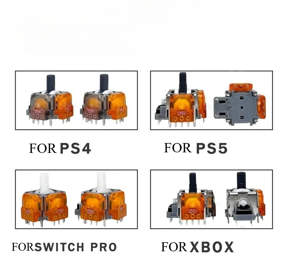 10PCS/20PCS TMR Electromagnetic Joystick For PS5 Gamepad 3D Analog Stick Sensor Module For Ps4 For Xbox One Controller
10PCS/20PCS TMR Electromagnetic Joystick For PS5 Gamepad 3D Analog Stick Sensor Module For Ps4 For Xbox One Controller