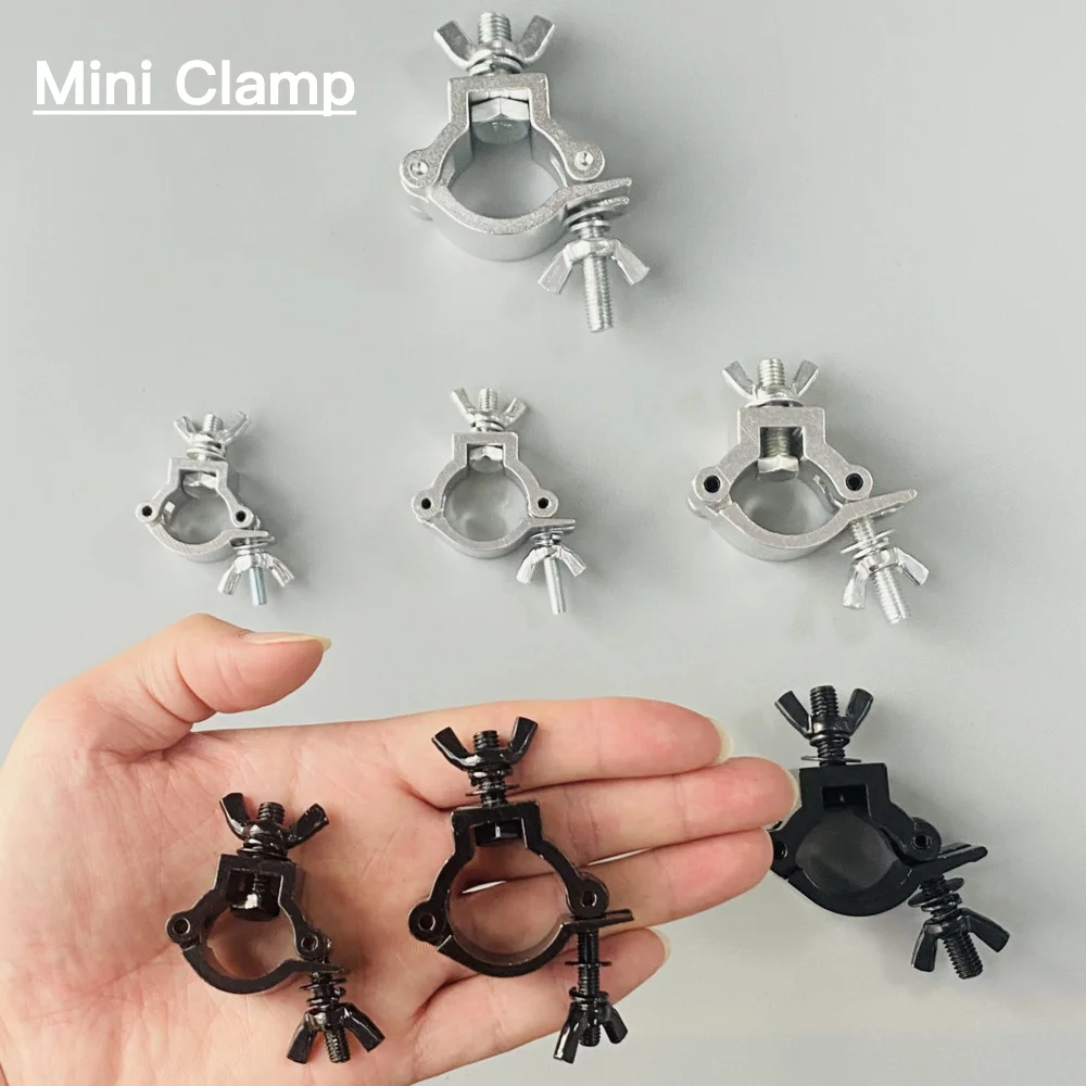 Mini Clamp For Lighting Light Duty Stage Clamps Truss Lighting Stand Mounting Hooks DJ Lights LED Par Spotlights DMX Mini Lights
Mini Clamp For Lighting Light Duty Stage Clamps Truss Lighting Stand Mounting Hooks DJ Lights LED Par Spotlights DMX Mini Lights