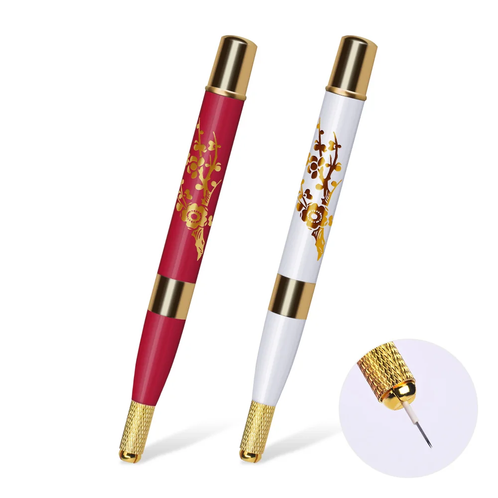 Eyebrow Fashion Microblading Plum blossom Pen Eyebrow Tattoo Machine Permanent Makeup Manual Pen with needles
Eyebrow Fashion Microblading Plum blossom Pen Eyebrow Tattoo Machine Permanent Makeup Manual Pen with needles