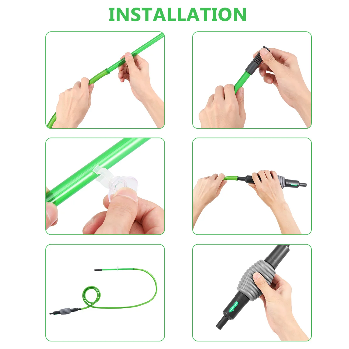 1Pcs Aquarium Siphon Pump Fish Tank Vacuum Cleaner with Comfort Grip Bulb and Protective Nozzle Net Safe for Fish
1Pcs Aquarium Siphon Pump Fish Tank Vacuum Cleaner with Comfort Grip Bulb and Protective Nozzle Net Safe for Fish