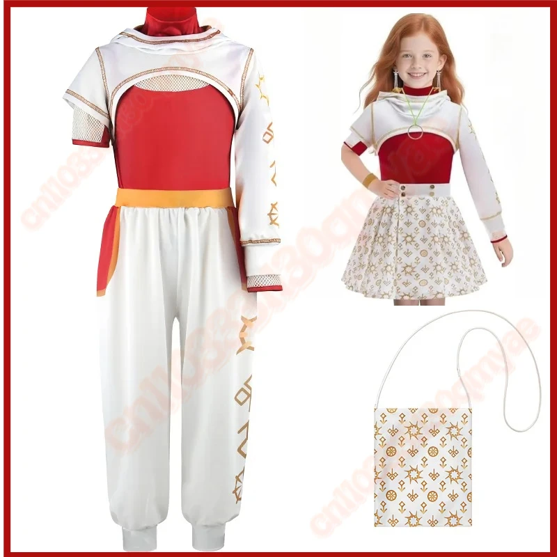 Girl Nova Costume Set For Kids Zombie Top+Pants With Accessories For Children Halloween Cosplay Cheerleader Dress Up 3PCS Outfit
Girl Nova Costume Set For Kids Zombie Top+Pants With Accessories For Children Halloween Cosplay Cheerleader Dress Up 3PCS Outfit