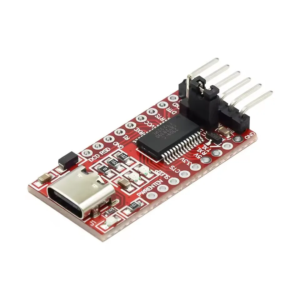 2pcs FT232RL USB to TTL Serial Module Mini Interface 3.3V 5V Programmer Download Cable for Arduino STM32
2pcs FT232RL USB to TTL Serial Module Mini Interface 3.3V 5V Programmer Download Cable for Arduino STM32