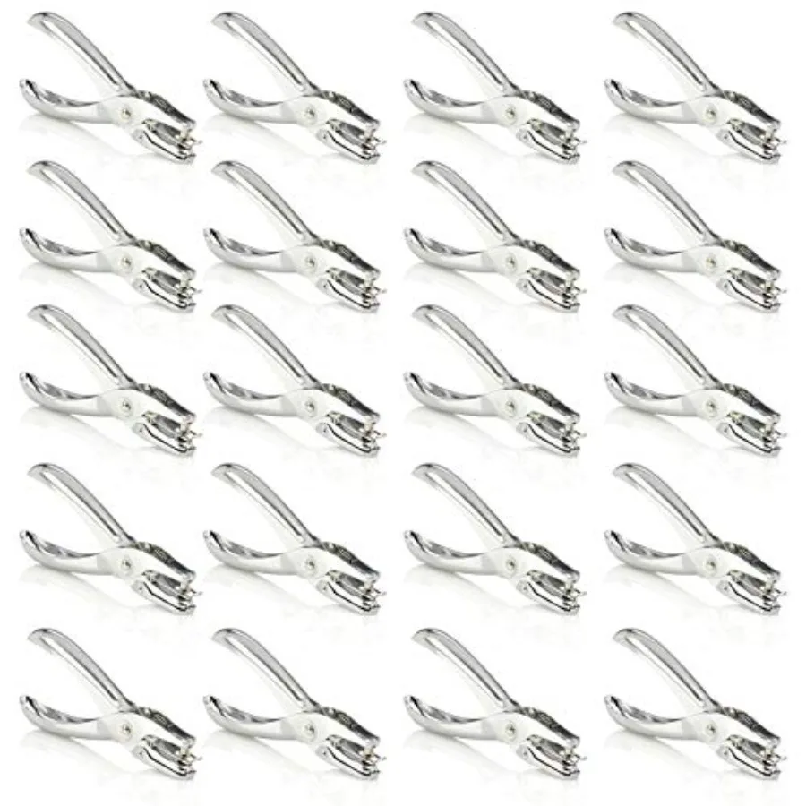 1 Hole Punch Hole Puncher 5 Sheet Punch Ccity Classic Chrome 20-Pack 74005
1 Hole Punch Hole Puncher 5 Sheet Punch Ccity Classic Chrome 20-Pack 74005