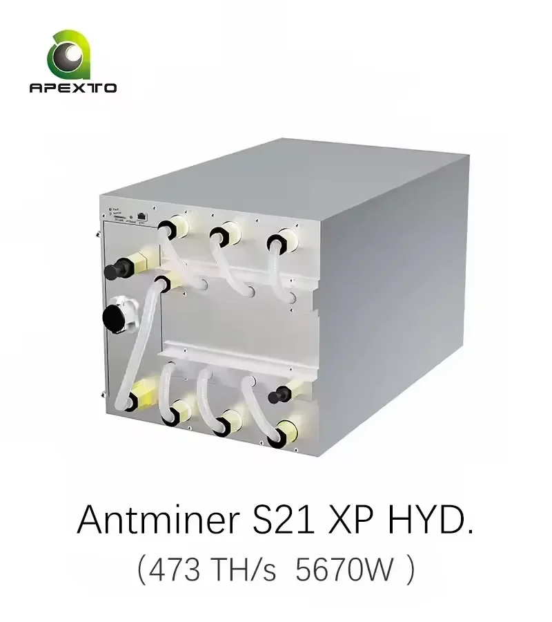 AFFORDABLE NEW SELLING Bitmain Antminer S21 XP Hydro 473Th/s 5670W BTC Mining
AFFORDABLE NEW SELLING Bitmain Antminer S21 XP Hydro 473Th/s 5670W BTC Mining