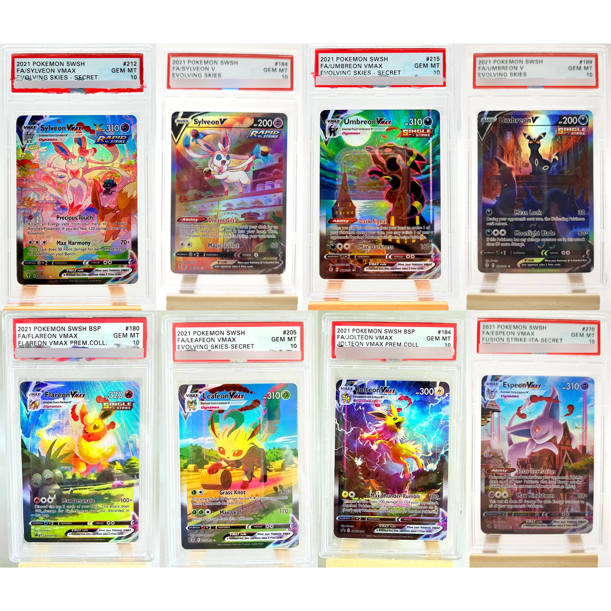 Коллекционная карточка PTCG (DIY) — Eevee, Umbreon, Sylveon, Vaporeon, Flareon, Jolteon (версия-копия), классическая аниме-коллекция, подарок, игрушка
Коллекционная карточка PTCG (DIY) — Eevee, Umbreon, Sylveon, Vaporeon, Flareon, Jolteon (версия-копия), классическая аниме-коллекция, подарок, игрушка