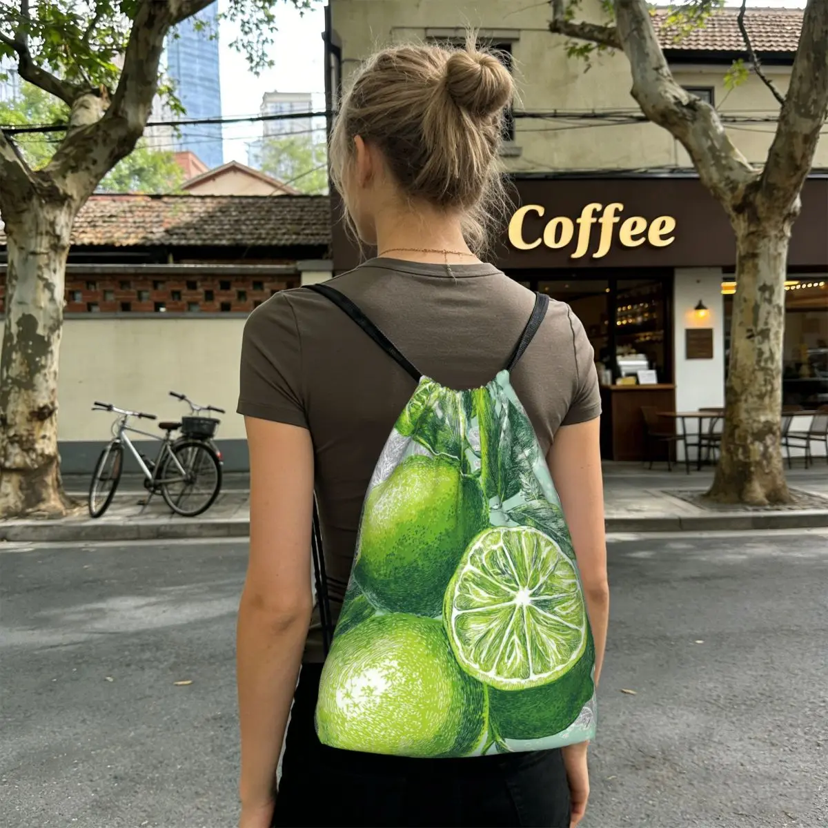 Green Lemon Pattern Backpacks Portable Drawstring Bundle Pocket Storage Bag Book Bags for Travel Students
Green Lemon Pattern Backpacks Portable Drawstring Bundle Pocket Storage Bag Book Bags for Travel Students