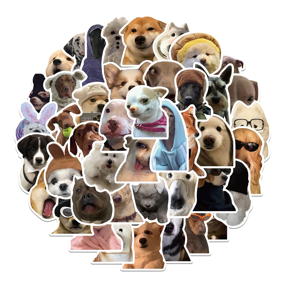10/30/50PCS Cute Animal Dog Meme Stickers Funny Decals Decal DIY Phone Scrapbook Luggage Helmet Graffiti Sticker for Kid Toy
10/30/50PCS Cute Animal Dog Meme Stickers Funny Decals Decal DIY Phone Scrapbook Luggage Helmet Graffiti Sticker for Kid Toy