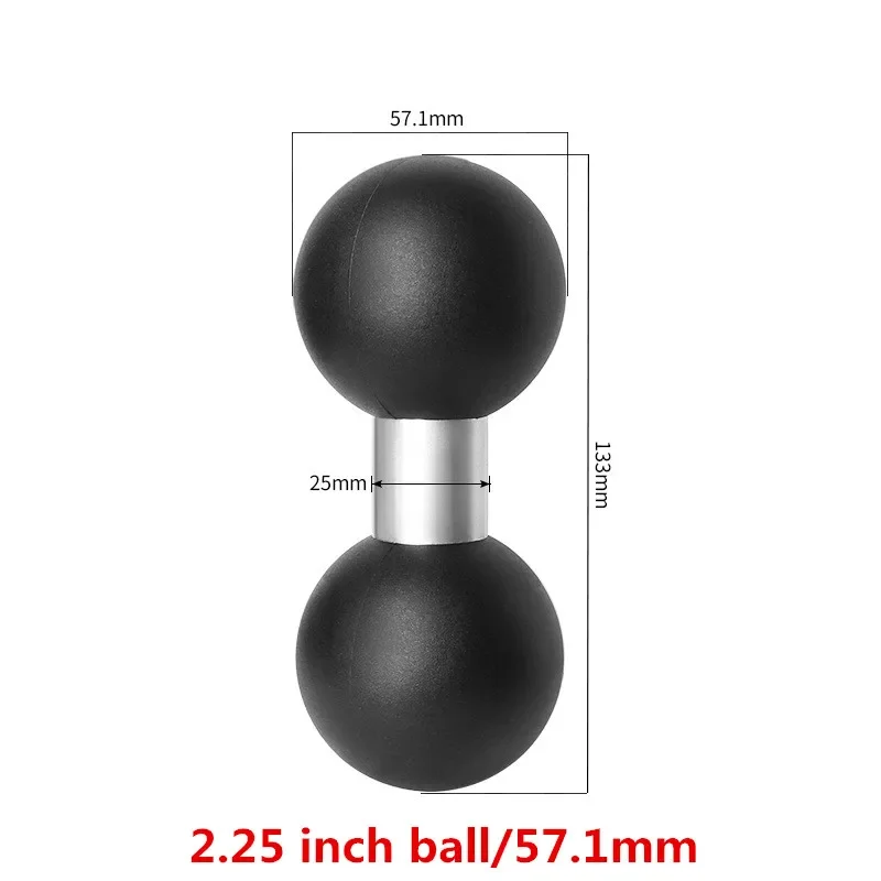 Universal heavy 2.25 inch Ball Head Base Double Ball Joint Mount Adapter Connecting Bracket for Car Phone Holder Accessory
Universal heavy 2.25 inch Ball Head Base Double Ball Joint Mount Adapter Connecting Bracket for Car Phone Holder Accessory