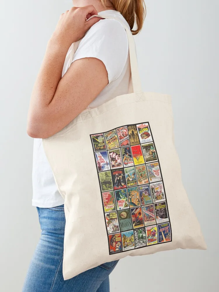 Classic Science Fiction Movie Posters Tote Bag Canvas bag shopper bag women sac pour femme
Classic Science Fiction Movie Posters Tote Bag Canvas bag shopper bag women sac pour femme