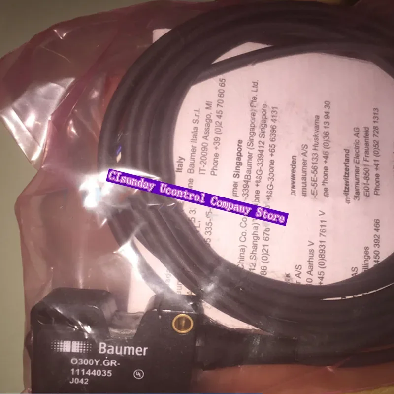 New original background suppressed diffuse optical sensor O300Y.GR-11144057 O300Y.GR-11144035
New original background suppressed diffuse optical sensor O300Y.GR-11144057 O300Y.GR-11144035