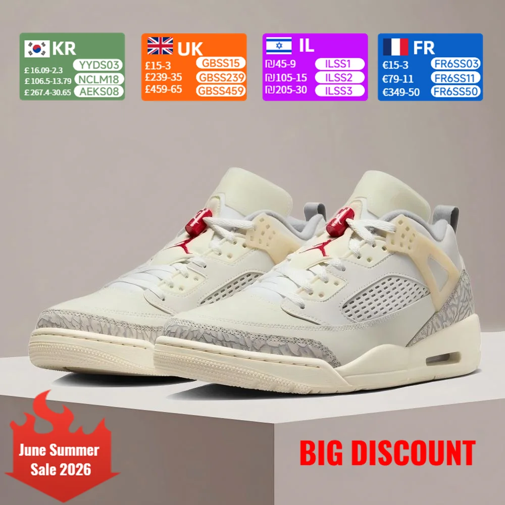 Nike Jordan Spizike Low-Top Cushioned, Durable, Slip-Resistant, Stylish, Versatile Retro Men's Basketball Shoes FQ1759-100
Nike Jordan Spizike Low-Top Cushioned, Durable, Slip-Resistant, Stylish, Versatile Retro Men's Basketball Shoes FQ1759-100