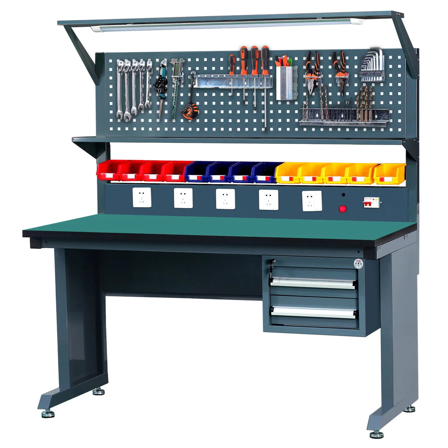 CX anti-static workbench factory workshop assembly line console electronic mobile phone maintenance bench
CX anti-static workbench factory workshop assembly line console electronic mobile phone maintenance bench