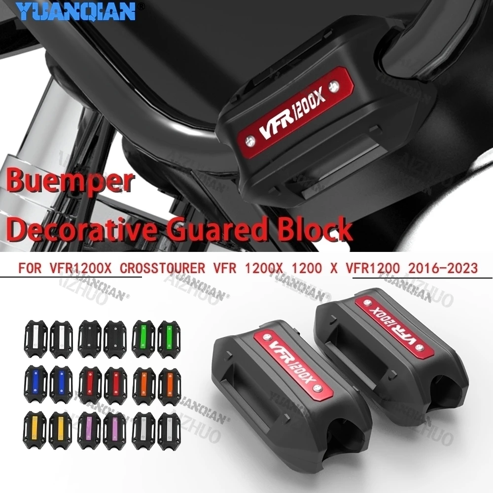 25mm Crash Bar Bumper Engine Guard Protection Decorative Block For Honda VFR1200X Crosstourer VFR 1200X 1200 X VFR1200 2016-2023
25mm Crash Bar Bumper Engine Guard Protection Decorative Block For Honda VFR1200X Crosstourer VFR 1200X 1200 X VFR1200 2016-2023