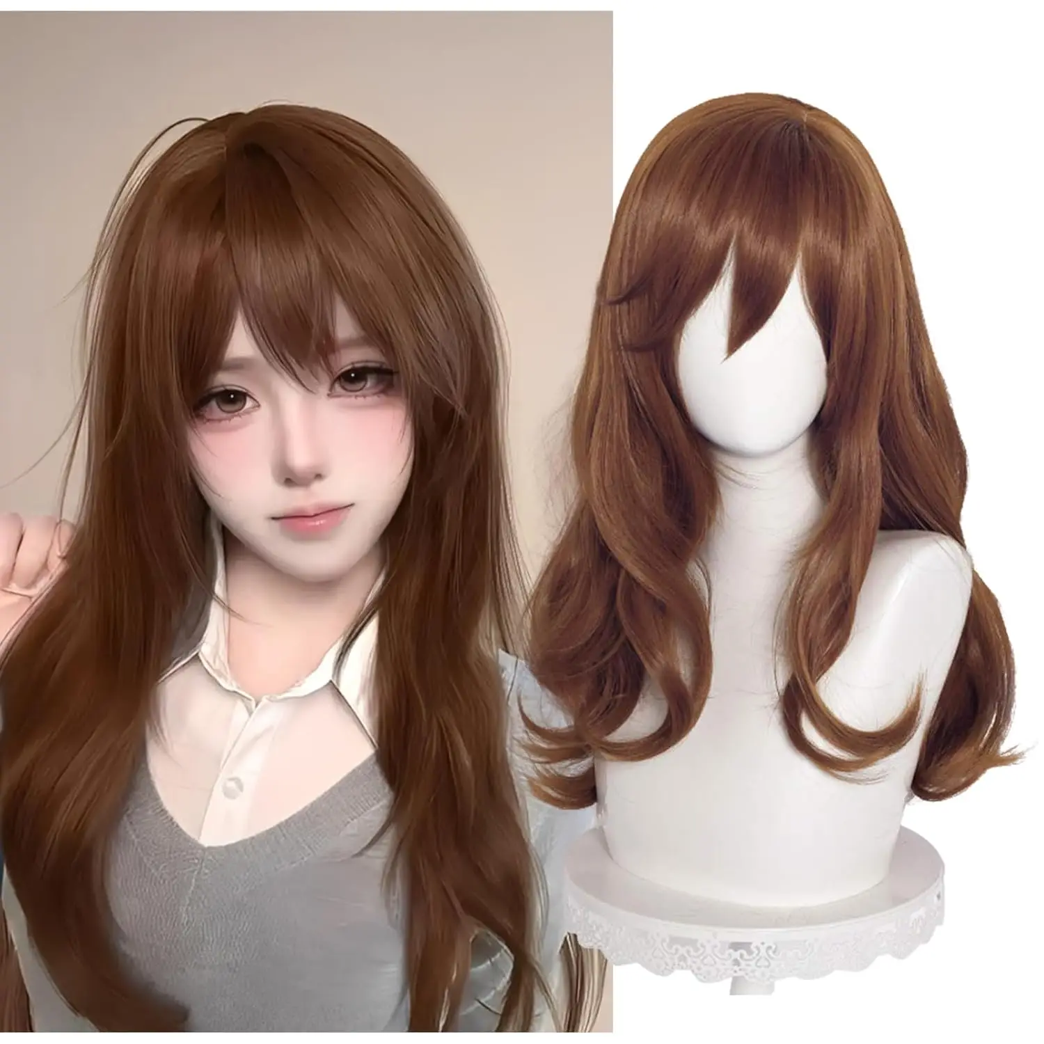 Anime Kyoko Hori Long Curly Brown Cosplay Wig for Women Deep Wave Curly Wig for Daily Costume Cosplay+ Free Cap
Anime Kyoko Hori Long Curly Brown Cosplay Wig for Women Deep Wave Curly Wig for Daily Costume Cosplay+ Free Cap