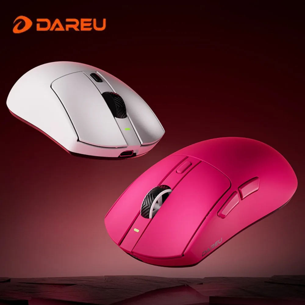 DAREU AE6 Tri Mode Wireless Mouse 8kHz Polling Rate Paw3950 Sensor Low Latency Long Battery Life Game Office Mouse Gamer Gifts
DAREU AE6 Tri Mode Wireless Mouse 8kHz Polling Rate Paw3950 Sensor Low Latency Long Battery Life Game Office Mouse Gamer Gifts