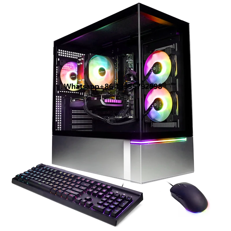 JIESHUO Gaming PC, AMD Ryzen 7 8700F 4.1GHz, GeForce RTX 4060 Ti 8GB, 16GB DDR5, 1TB PCIe Gen4 SSD, WiFi Ready & Windows 11Home
JIESHUO Gaming PC, AMD Ryzen 7 8700F 4.1GHz, GeForce RTX 4060 Ti 8GB, 16GB DDR5, 1TB PCIe Gen4 SSD, WiFi Ready & Windows 11Home