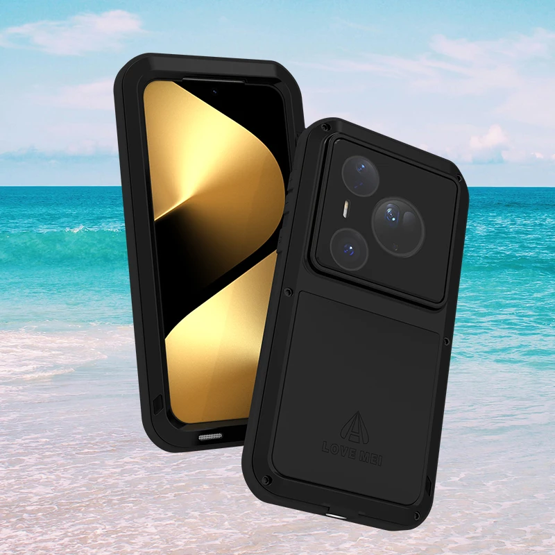 Original Love Mei Powerful Case For Huawei Pura80 Pura70 P60 P50 P40 P30 Pro + Ultra Shockproof Metal Aluminum Waterproof Cover
Original Love Mei Powerful Case For Huawei Pura80 Pura70 P60 P50 P40 P30 Pro + Ultra Shockproof Metal Aluminum Waterproof Cover
