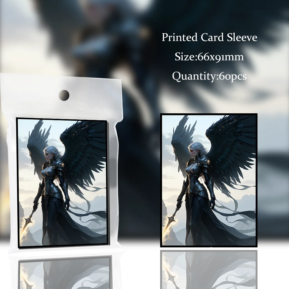 60PCS 66x91mm Battle Angel Printed Deck Protector Sleeves Toploading Trading Card Sleeves Protectors for TCG MTG PTCG Sport Card
60PCS 66x91mm Battle Angel Printed Deck Protector Sleeves Toploading Trading Card Sleeves Protectors for TCG MTG PTCG Sport Card