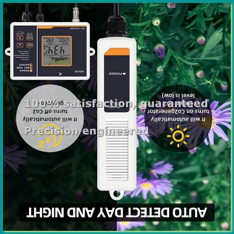 Digital Carbon Dioxide Controller CO2 Monitor NDIR Sensing Probe 0-5000ppm Concentration Tester for Greenhouse Plant(EU)-BCBW
Digital Carbon Dioxide Controller CO2 Monitor NDIR Sensing Probe 0-5000ppm Concentration Tester for Greenhouse Plant(EU)-BCBW