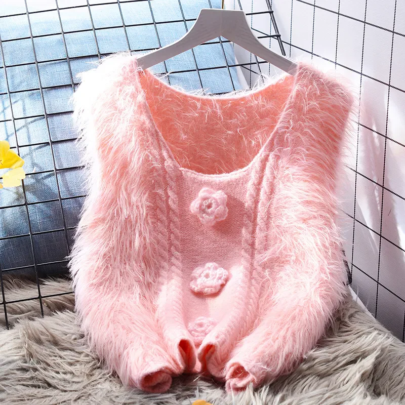 Spring And Autumn Short Knitted Sweater Vest Women's Vest Wear Autumn 2024 Early Spring New Fashion Sleeveless Slim PulloverVest
Spring And Autumn Short Knitted Sweater Vest Women's Vest Wear Autumn 2024 Early Spring New Fashion Sleeveless Slim PulloverVest