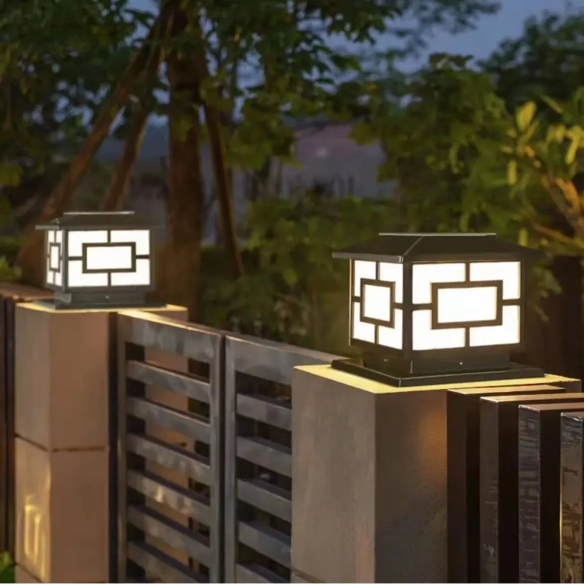 Outdoor Solar Pillar Lamp LED Fence Lamp For Courtyard Gate Garden Villa Decoration Lighting
Outdoor Solar Pillar Lamp LED Fence Lamp For Courtyard Gate Garden Villa Decoration Lighting
