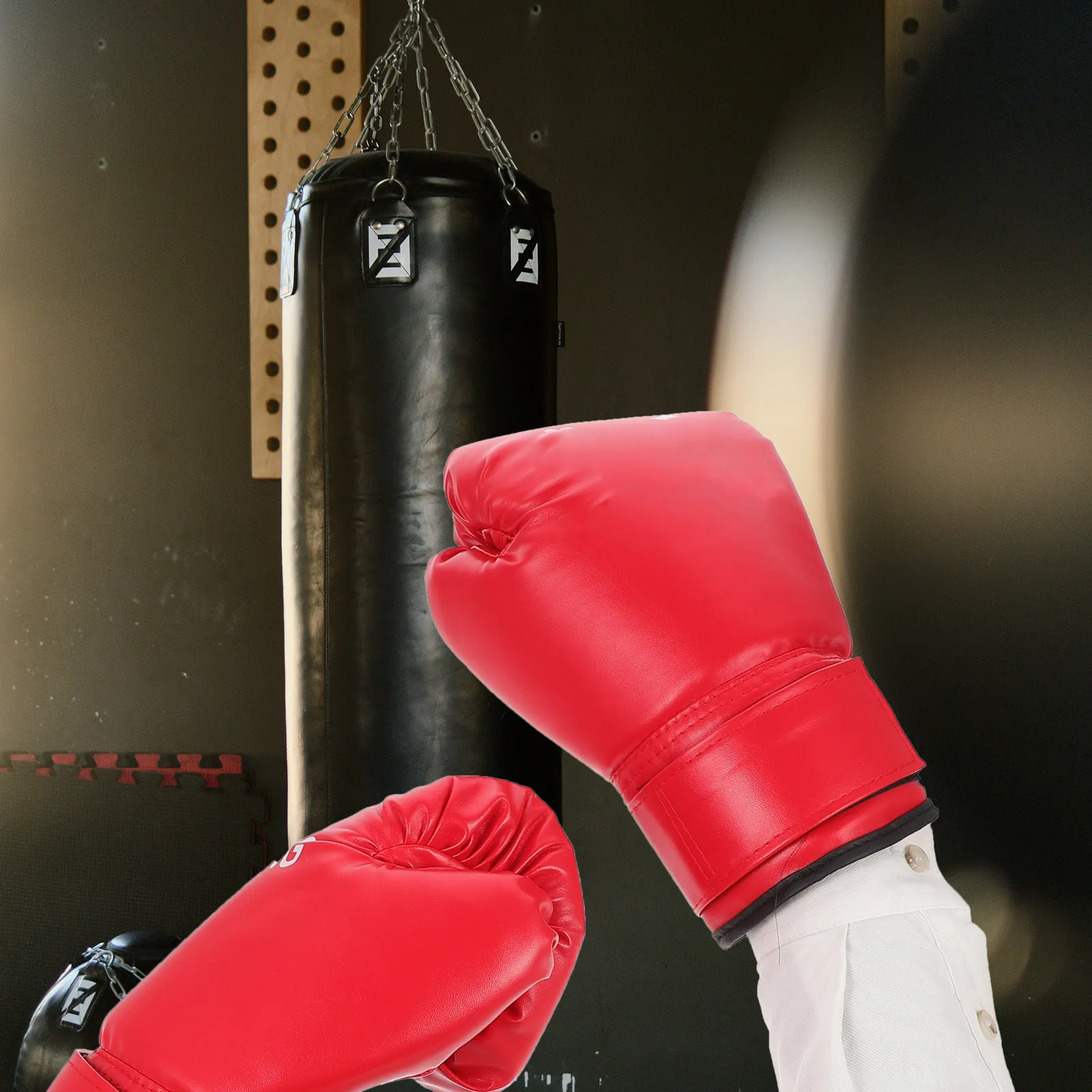1 Pair Professional Kickboxing Gloves Pu Training Sparring Gloves Wide Wrist Wrap Breathable Heavy Bag Punch Mitts
1 Pair Professional Kickboxing Gloves Pu Training Sparring Gloves Wide Wrist Wrap Breathable Heavy Bag Punch Mitts