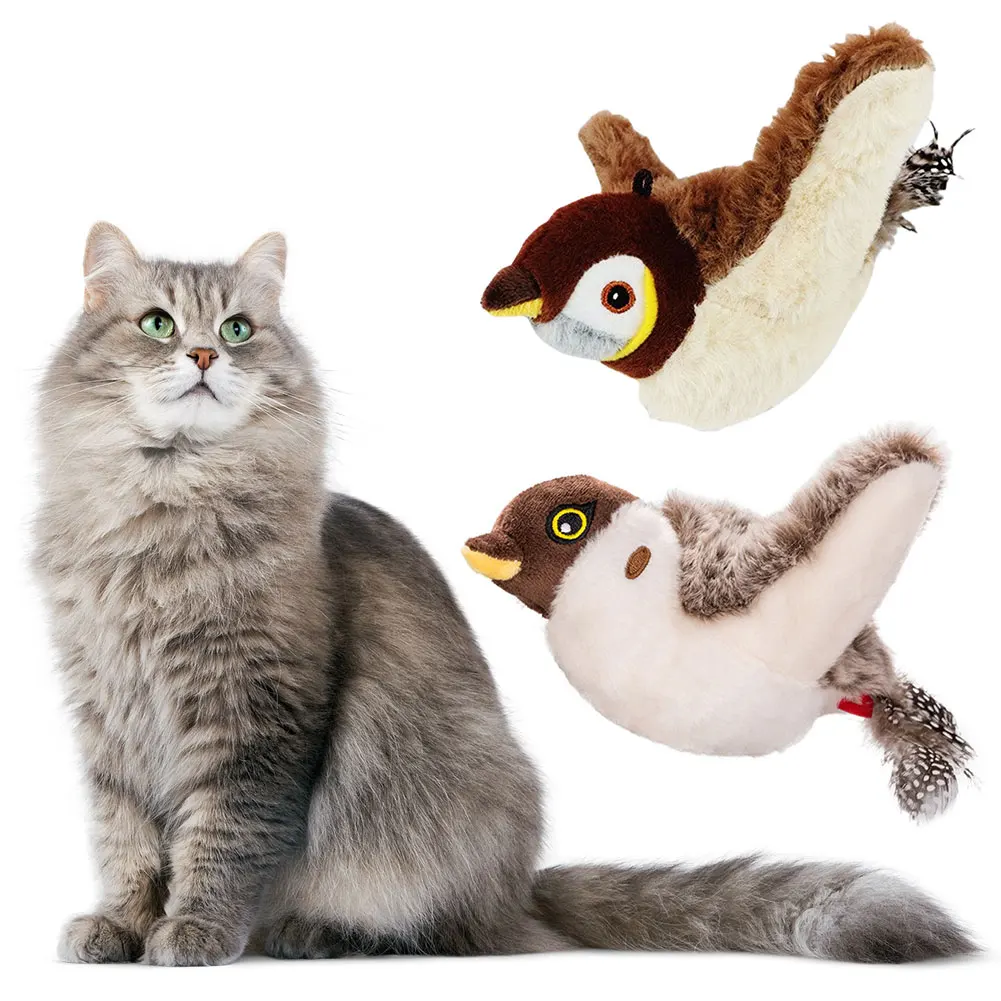 Cat Interactive Ball Flapping Wings Sparrow Toys Indoor Cat Toys Electronic Rechargeable Simulated Chirping Bird Interactive Toy
Cat Interactive Ball Flapping Wings Sparrow Toys Indoor Cat Toys Electronic Rechargeable Simulated Chirping Bird Interactive Toy