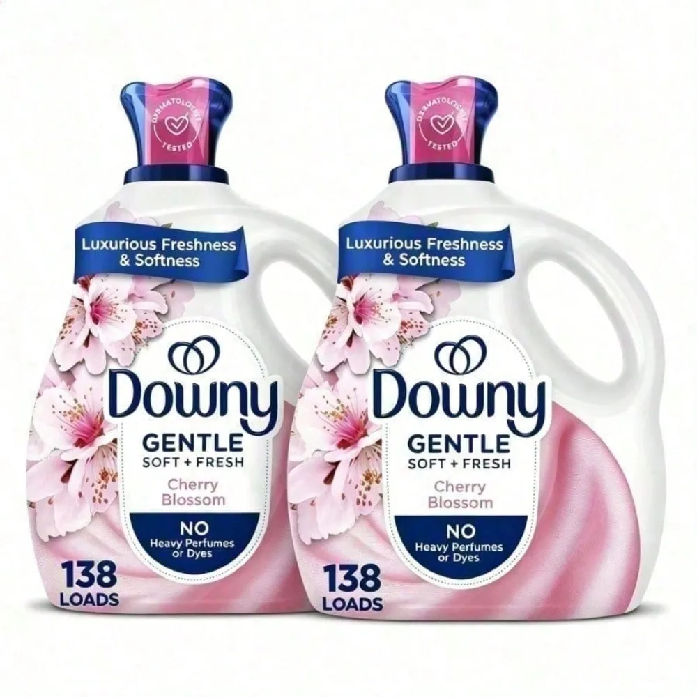 Large Capacity Value Pack Cherry Blossom Scented Liquid Fabric Softener, Gentle & Fresh, fl oz
Large Capacity Value Pack Cherry Blossom Scented Liquid Fabric Softener, Gentle & Fresh, fl oz